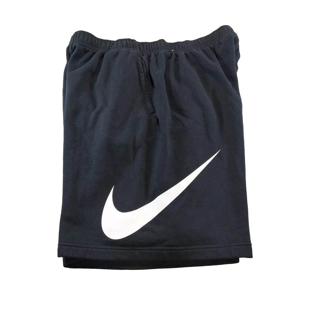 Nike Sportswear Club Fleece Shorts 2XL-Tall Black Swoosh BV2721-010 Athletic